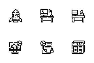 Corparate Management Icon Pack