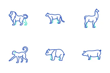 Corpo Animal Icon Pack