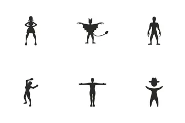 Corpo e figura Pacote de Ícones
