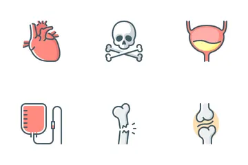 Corpo humano Pacote de Ícones