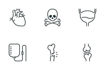 Corpo humano Pacote de Ícones