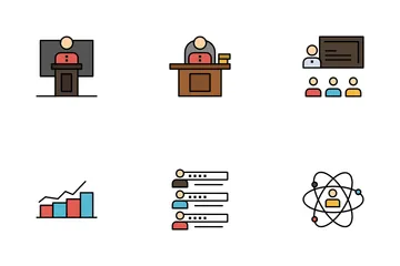 Corporate Development And Business Management Icon Pack