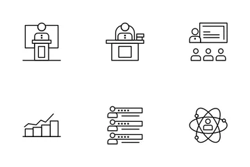 Corporate Development And Business Management Icon Pack