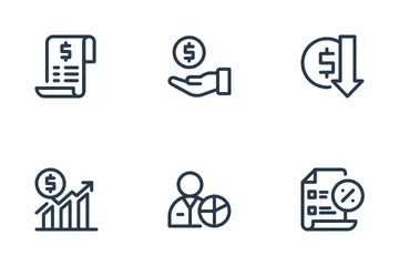 Corporate Finance Icon Pack