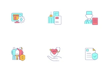 Corporate Insurance Icon Pack