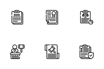 Corporate Law Icon Pack