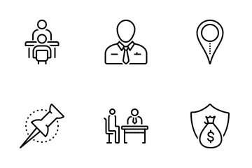 Corporate Management Icon Pack