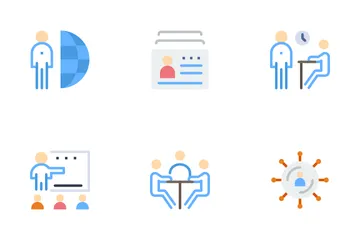 Corporate Management Icon Pack