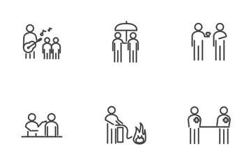 기업의 사회적 책임(CSR) 아이콘 팩