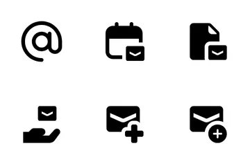 Correspondência Icon Pack