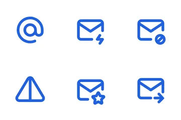 Correo Paquete de Iconos