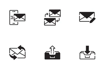 Correo Paquete de Iconos