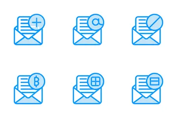 Correo electrónico Paquete de Iconos