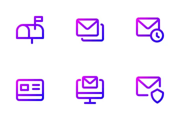 Correo electrónico Paquete de Iconos