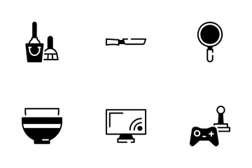 Cosas de la casa Paquete de Iconos