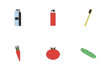 Cosas de uso diario Paquete de Iconos
