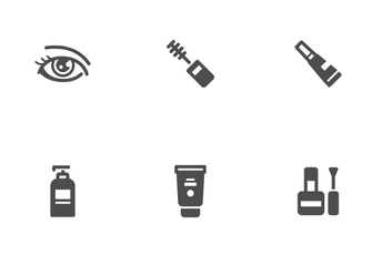 Cosmetic And Beauty Icon Pack