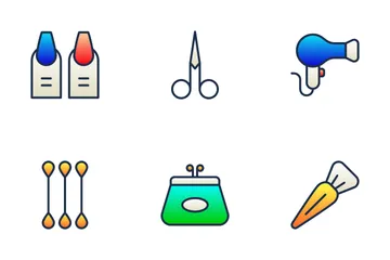 Cosmetic And Beauty Icon Pack