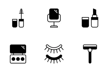 Cosmetic And Beauty Icon Pack