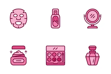 Cosmetic And Beauty Icon Pack