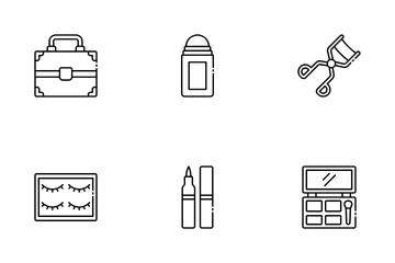 Cosmetic And Makeup Icon Pack