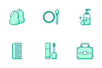 Cosmetic And Makeup Icon Pack