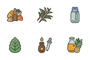 Cosmetic Ingredients Icon Pack