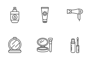 Cosmetic Products Icon Pack