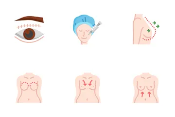 Cosmetic Surgery Icon Pack