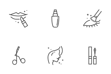 Cosmético Icon Pack