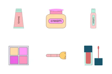 Cosmético Icon Pack