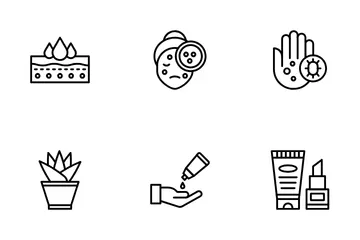 Cosmetología Paquete de Iconos