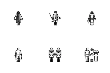 Cosplay Comic Movie Anime Icon Pack