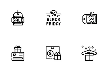 Cost Reduction Sale Icon Pack