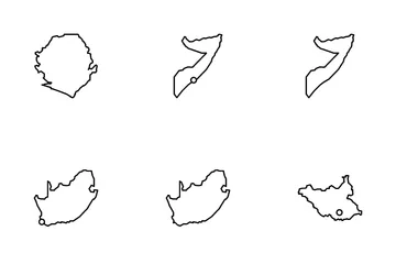 Countries Africa Icon Pack