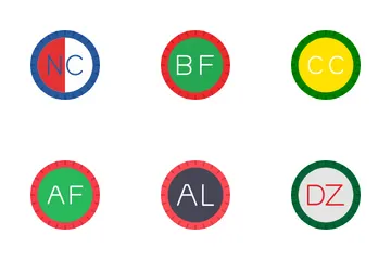 Country Code Icon Pack