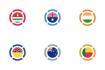 Country Flag Color   Icon Pack