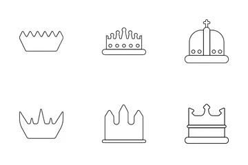 Couronne du roi Pack d'Icônes