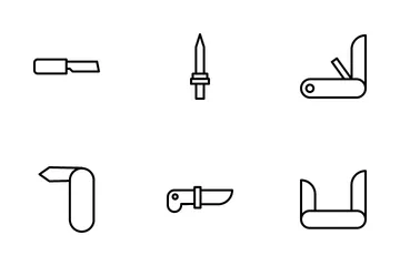 Couteau Pack d'Icônes