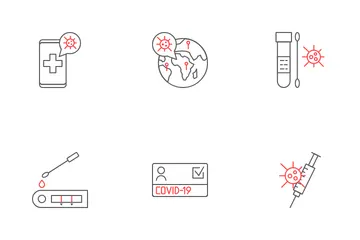 COVID-19 Icon Pack