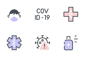 Covid 19 Icon Pack