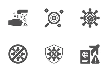 Covid-19 Prevention Icon Pack