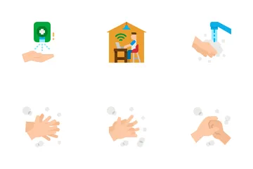 Covid-19 Prevention Icon Pack