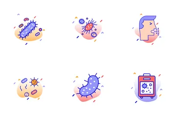 Covid-19 Virus Icon Pack