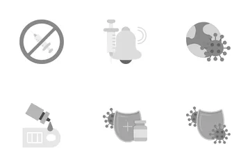 Covid Vaccine Icon Pack