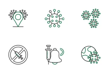 Covid Vaccine Icon Pack