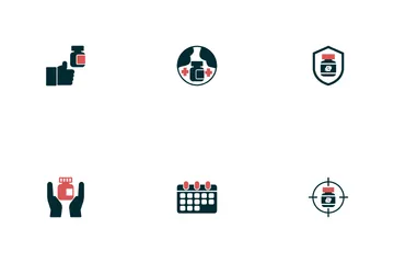 Covid Vaccine Icon Pack