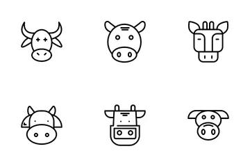 Cow Icon Pack