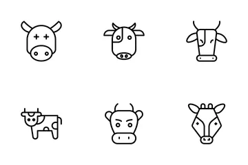 Cow Icon Pack