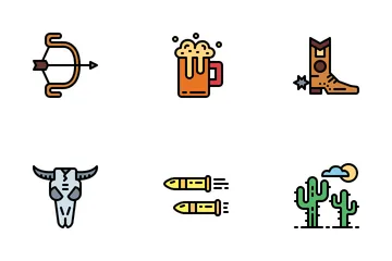 Cowboy Icon Pack